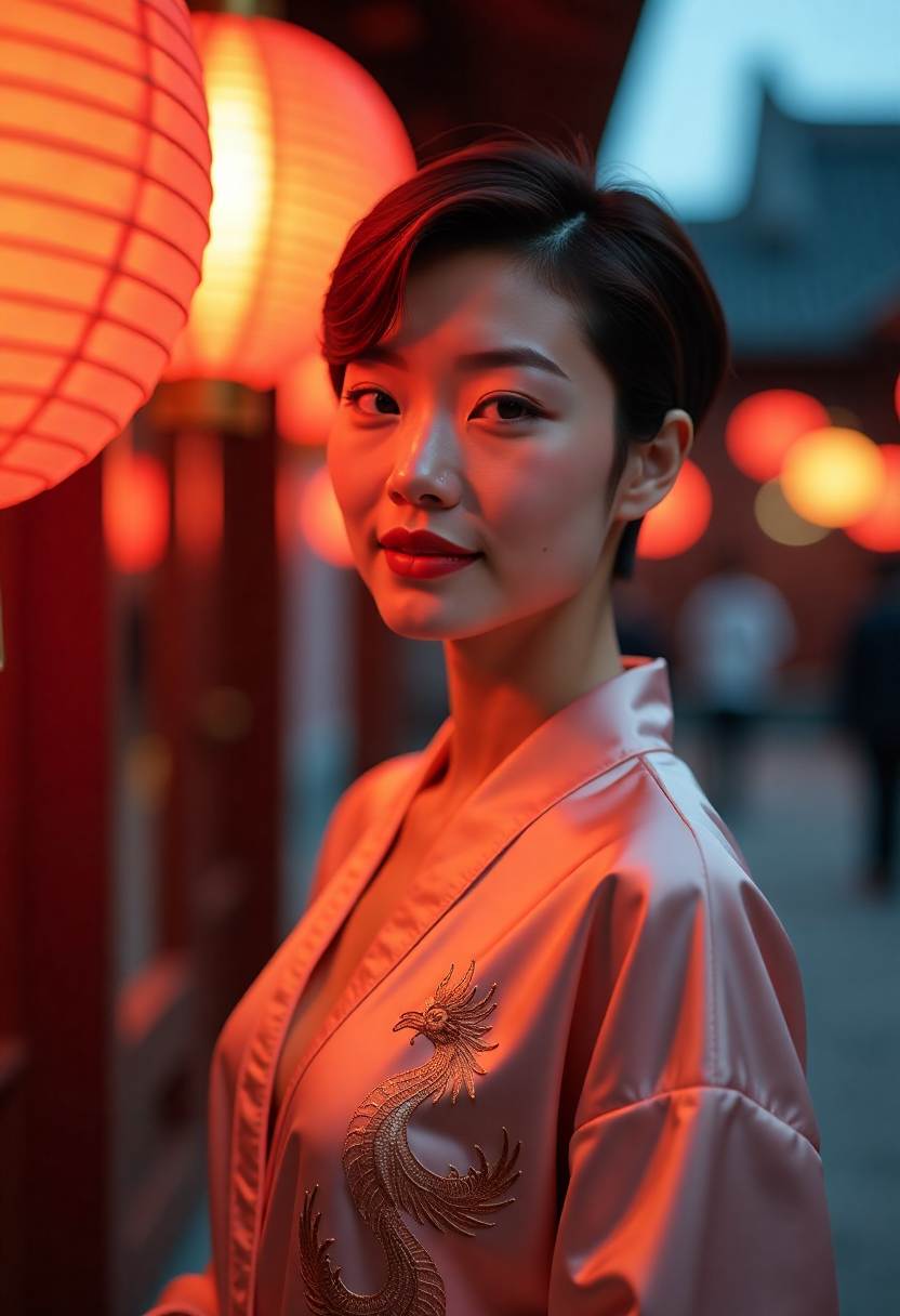 长街灯火海报